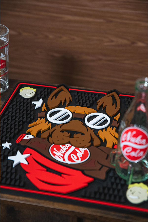 Fallout Survivor's Best Friend Bar Mat