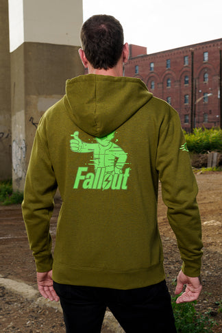 Fallout Analog Pip-Boy Zip-Up Hoodie – Bethesda International Gear Store