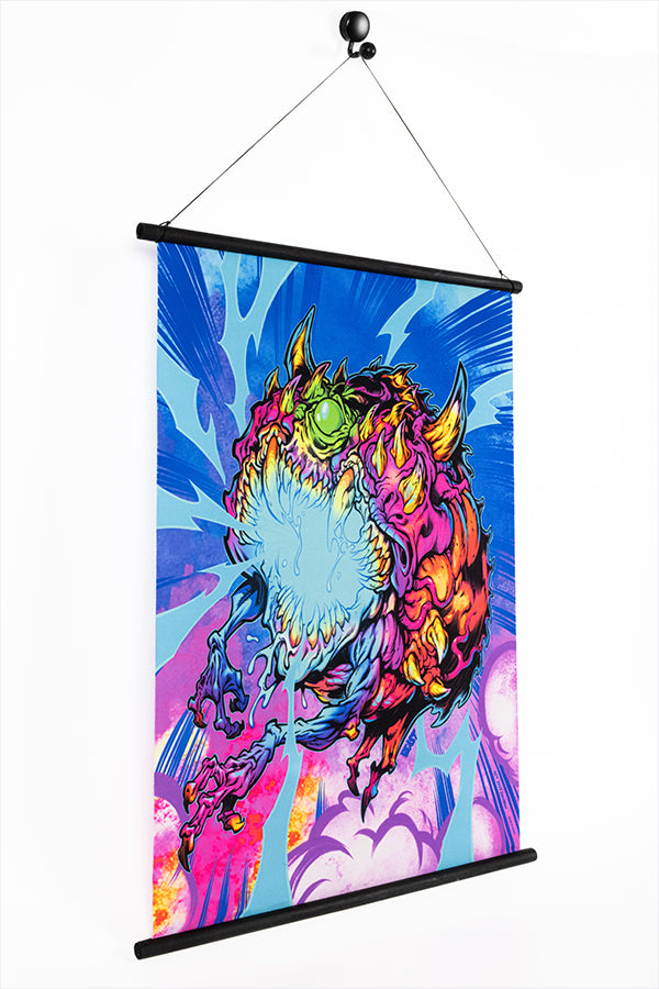 DOOM Eternal Cacodemon Wall Scroll von Beast Wreck