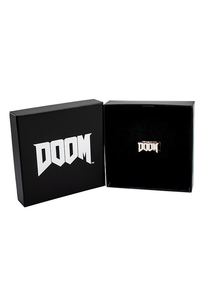 DOOM Classic Logo Metal Ring