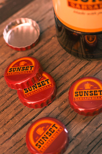 Fallout Sunset Sarsaparilla Bottle & Caps