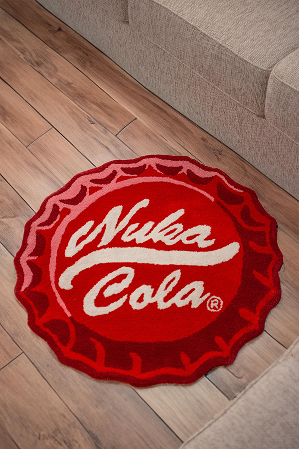 Fallout Nuka-Cola Cap Rug – Bethesda International Gear Store