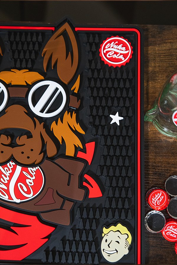 Fallout Survivor's Best Friend Bar Mat