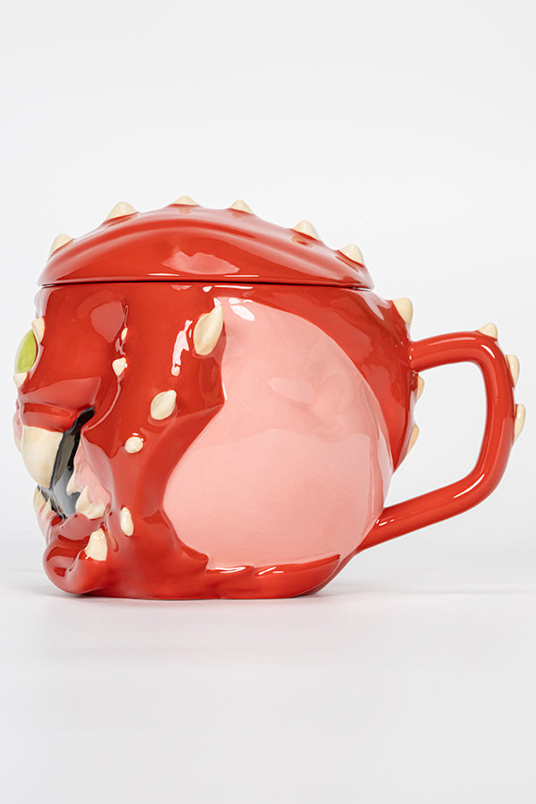 DOOM Cacodemon Ceramic Mug with Lid