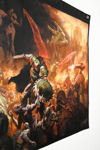 DOOM : The Dark Ages Bannière murale de la bataille du tueur