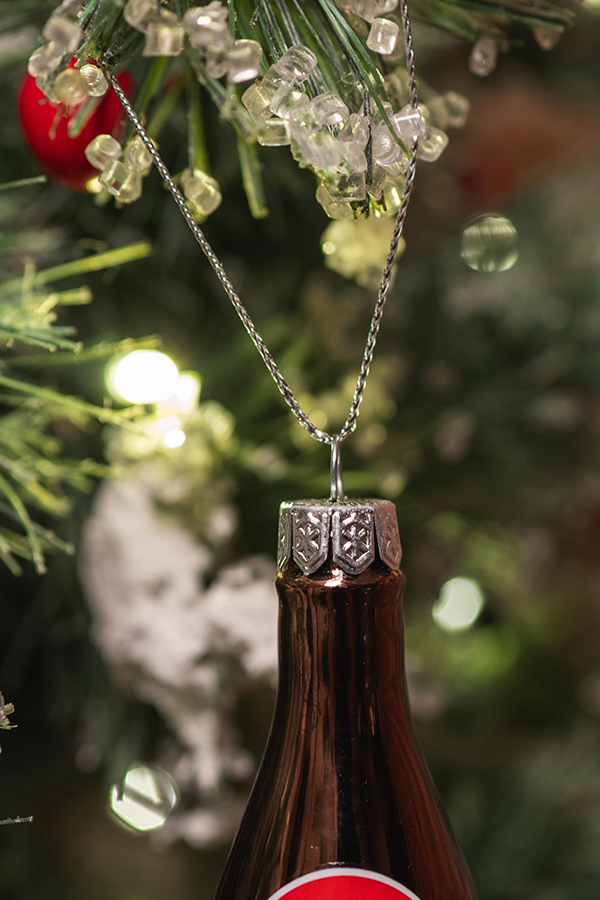 Fallout Nuka-Cola Glass Bottle Tree Ornament Set