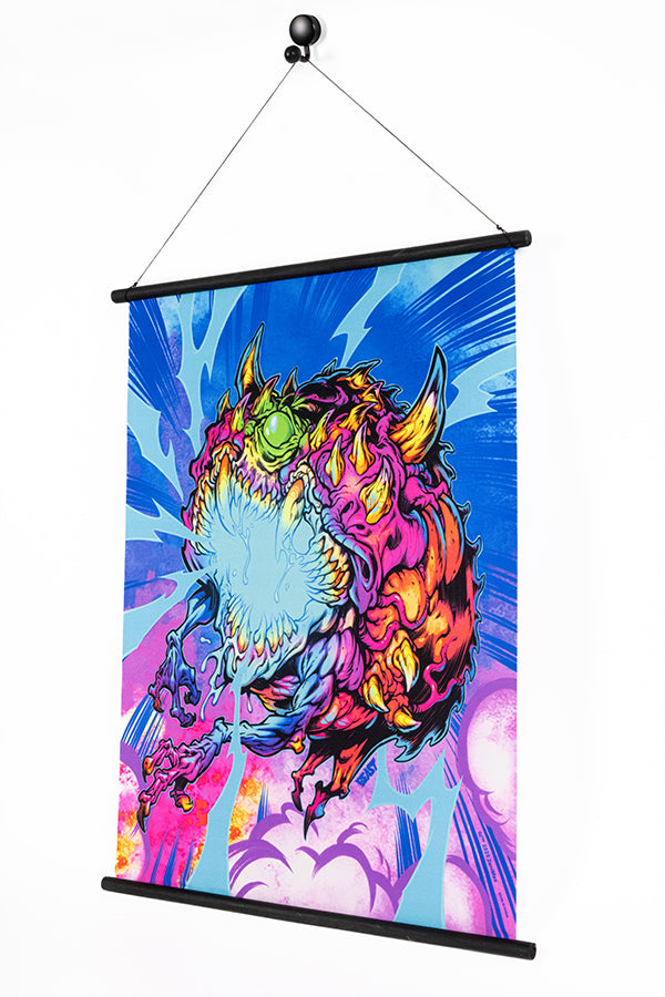 DOOM Eternal Cacodemon Wall Scroll von Beast Wreck