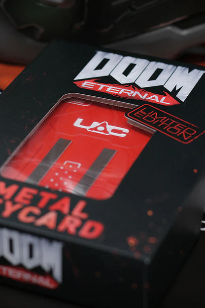 DOOM Limited Edition Replica Key Card