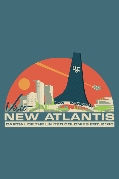 Starfield Visit New Atlantis Tee