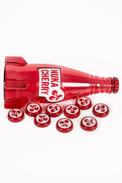 Botella de cristal y tapón Fallout Nuka Cherry