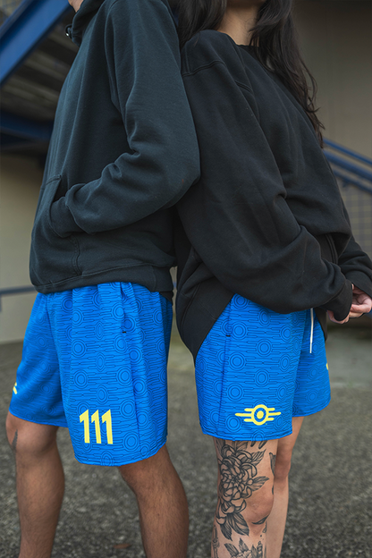 Fallout Vault 111 Athletic Shorts