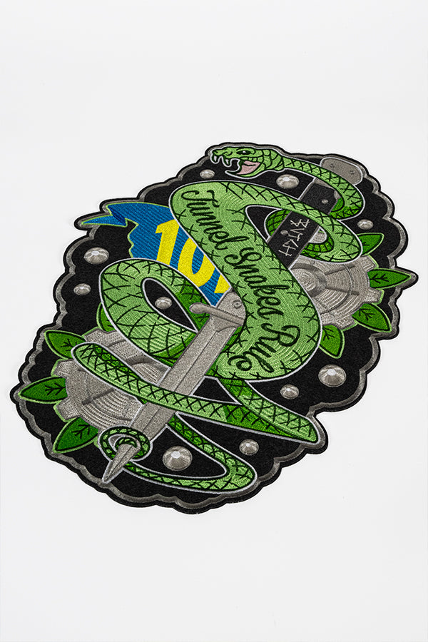 Fallout Tunnel Snakes Rule Kette Chain Stitch Patch