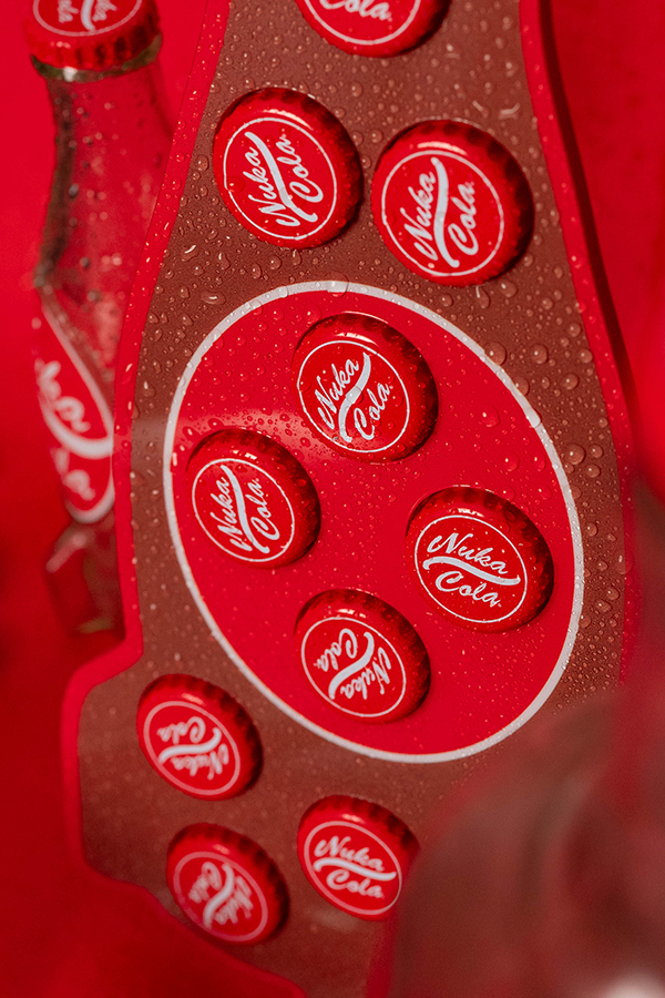 Fallout Nuka-Cola Magnetic Cap Display Board