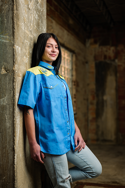 Fallout Vault-Tec Cowboy Button-Up Shirt