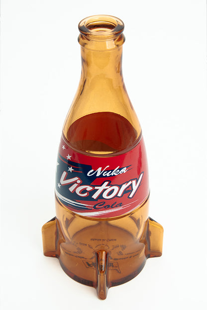 Fallout Nuka-Cola Victory Glass Bottle & Caps