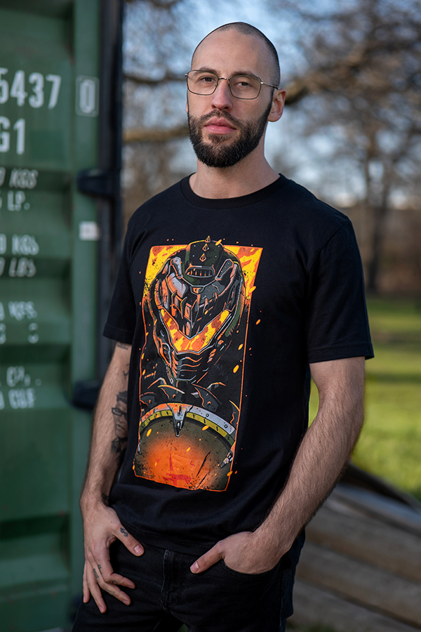 Tee-shirt DOOM The Dark Ages In Flames