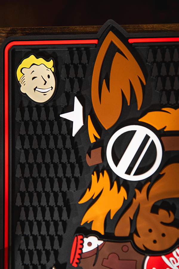 Fallout Survivor's Best Friend Bar Mat
