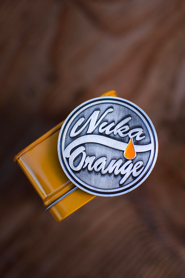 Fallout Nuka Orange Coin Mini Fridge Tin