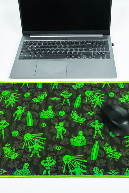 Sweetshow Tapis de Souris Japonais Noir et Blanc de 90 x 40 cm XXL avec Base en Caoutchouc antidérapant et Bords Cousus pour Jeux et Bureau Sweetshow Tapis de Souris Japonais Noir et Blanc de 90 x 40 cm XXL avec Base en Caoutchouc antidérapant et Bords Cousus pour Jeux et Bureau