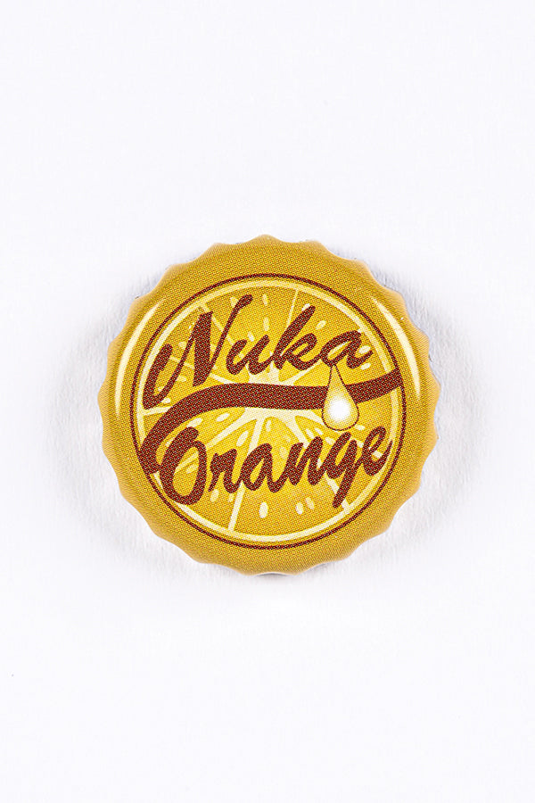 Fallout Bottle Caps Series Nuka Cola Orange with Collectible Tin