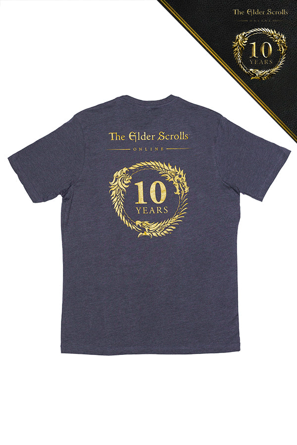 Tee-shirt The Elder Scrolls Online 10e anniversaire
