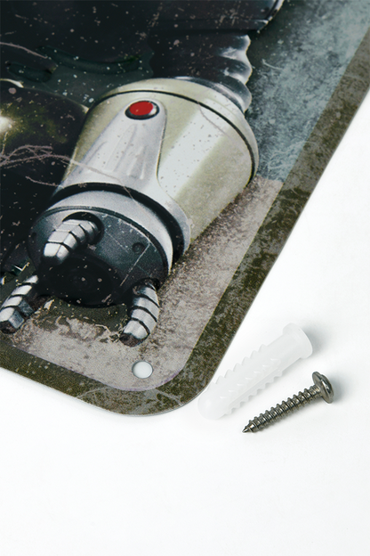 Fallout RobCo Security Metal Sign