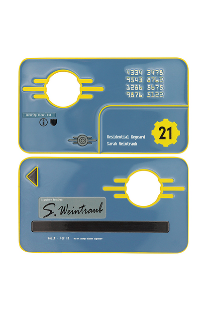 Fallout: New Vegas Vault 21 Security Keycard Replica