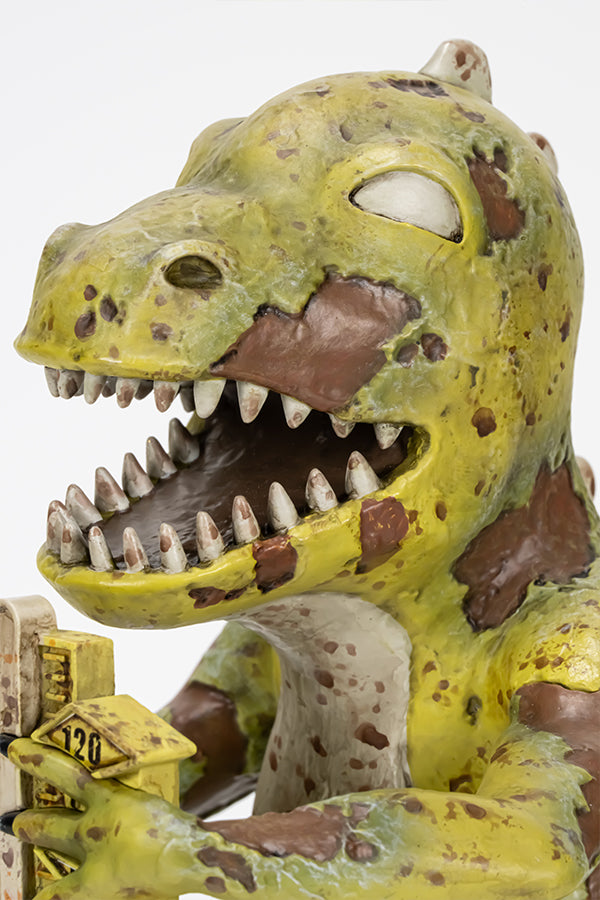 Statua di Dinky il T-Rex di Fallout New Vegas