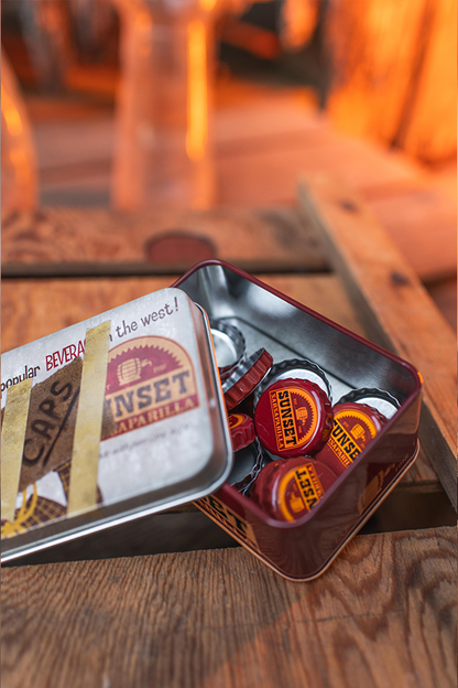 Fallout Bottlecap Series: Sunset Sarsaparilla with Collectible Tin