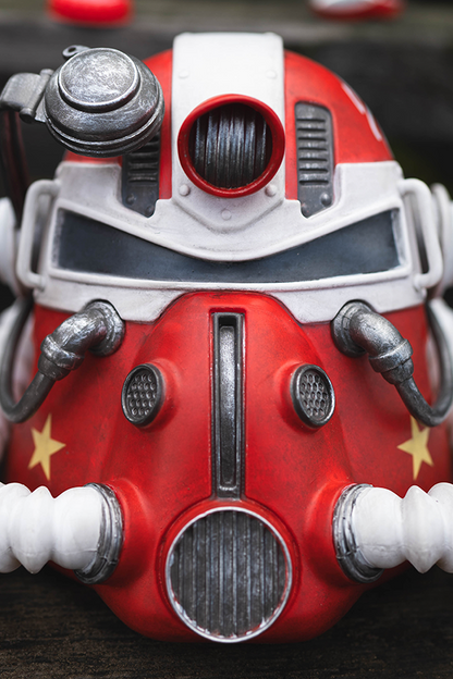 Fallout Nuka-Cola Power-Rüstungshelm – Mini-Tischfigur