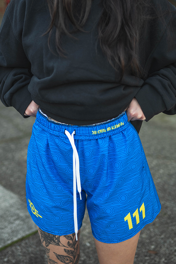 Fallout Vault 111 Athletic Shorts