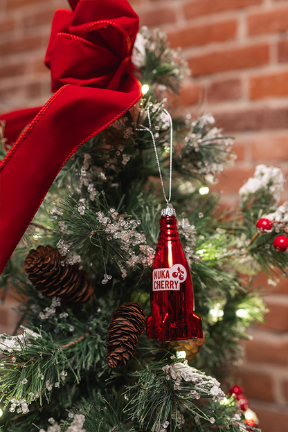 Fallout Nuka-Cola Glass Bottle Tree Ornament Set