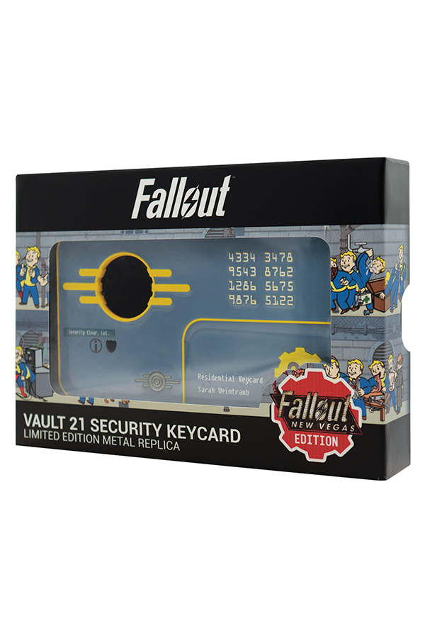 Fallout: New Vegas Vault 21 Security Keycard Replica