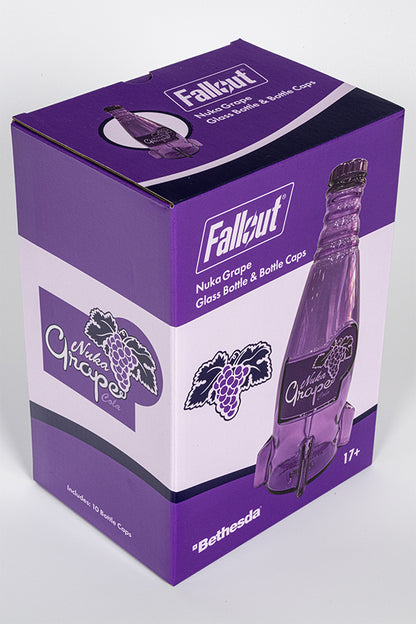 Fallout Nuka Grape Glass Bottle & Cap