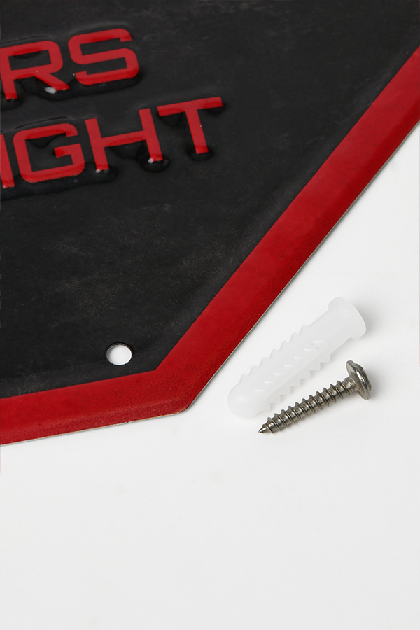 DOOM UAC Security Metal Sign