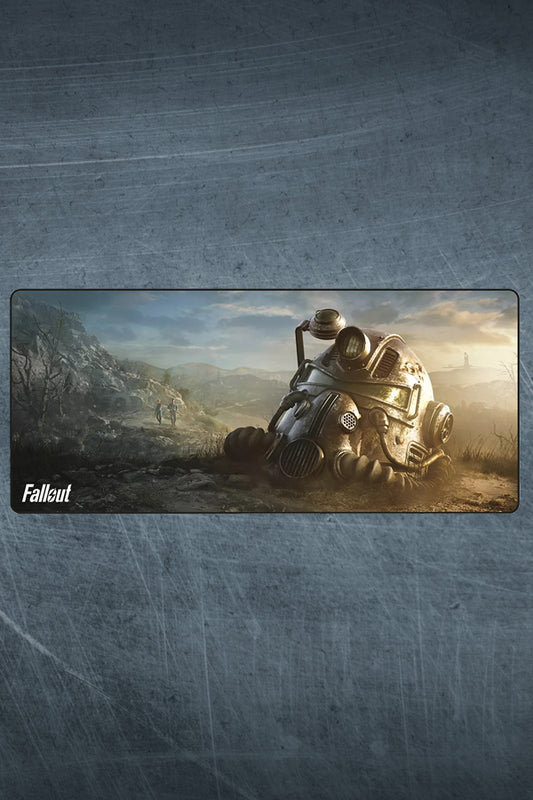Fallout Helmet Oversized Mouse Pad