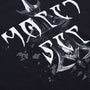 Image: Elder Scrolls Online Ouroboros Molag Bal OPA Tee closeup of back logo