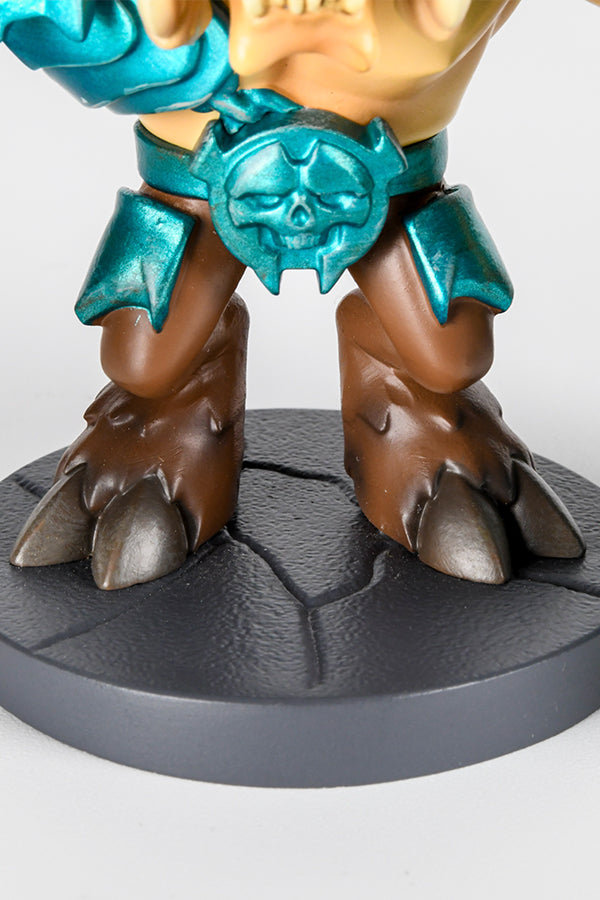 Image: DOOM Eternal Gladiator Mini Collectible Figure closeup of legs