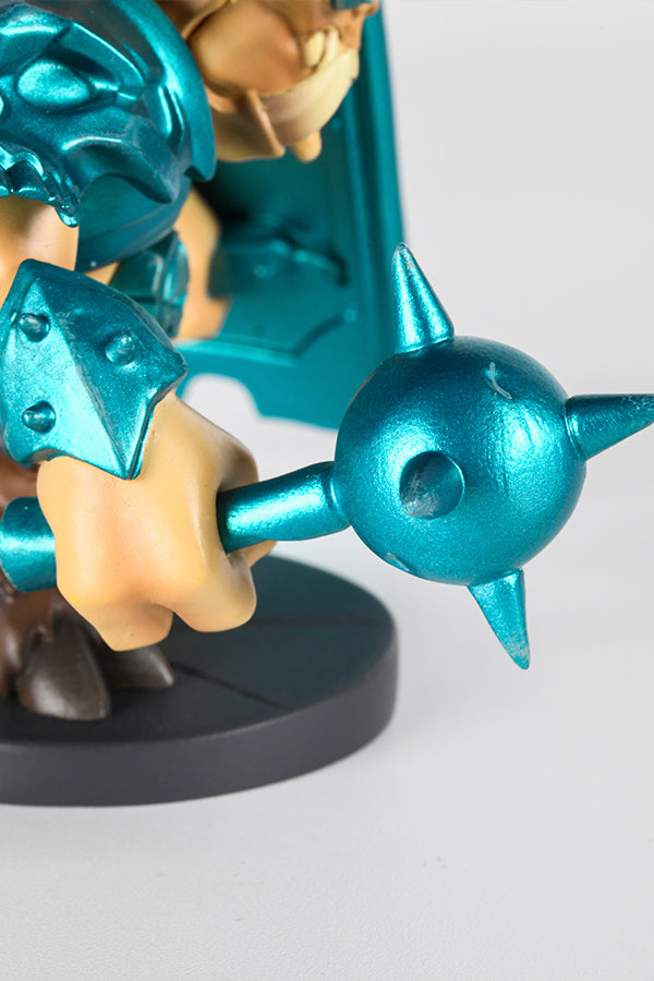 Image: DOOM Eternal Gladiator Mini Collectible Figure closeup of weapon