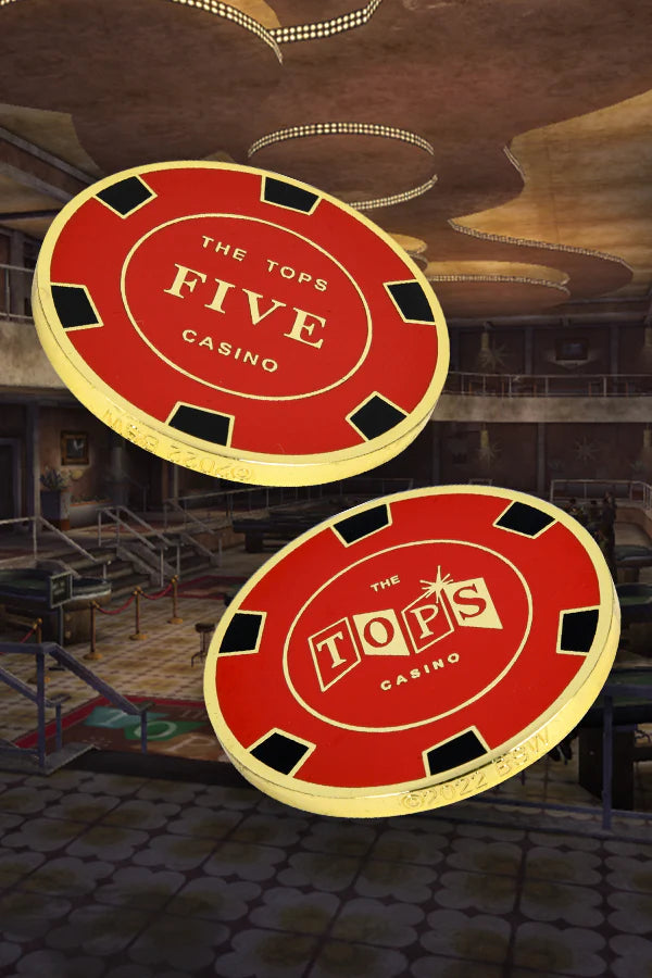 Fallout-Sammelmünze „The Tops Casino Chip“