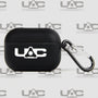 Front view of the DOOM UAC Airpods Pro Case on a UAC background