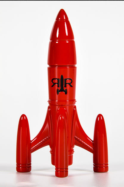 35cm Tintin rocket lamp with smoke 38