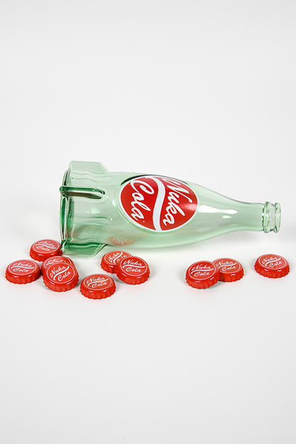BOTTIGLIA FALLOUT NUKA Cola con Cappello Sigillato Bootleg BOTTIGLIA FALLOUT NUKA Cola con Cappello Sigillato Bootleg