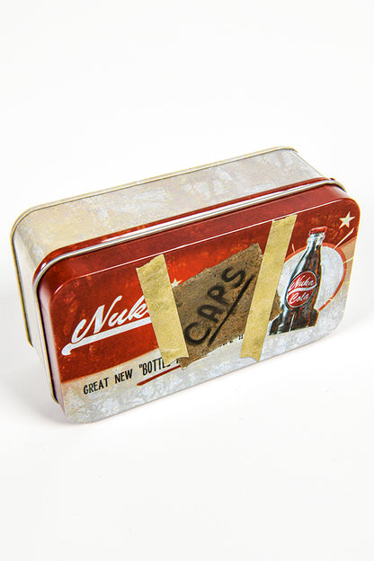 Top view of the Nuka Cola Collectible Tin