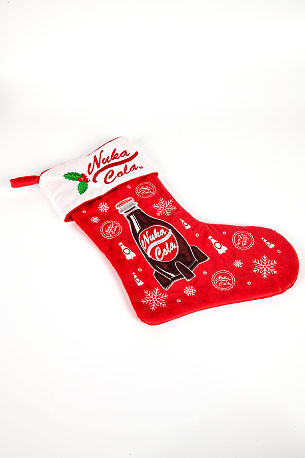 Image: Fallout Nuka-Cola Holiday Stocking on white background view 3