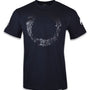 Image: Elder Scrolls Online Ouroboros Molag Bal OPA Tee front view without model