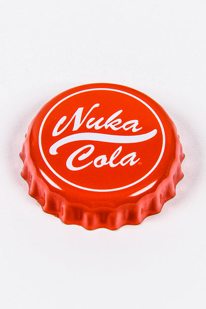 Detail view of a Nuka Cola Bottle Cap