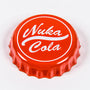 Detail view of a Nuka Cola Bottle Cap