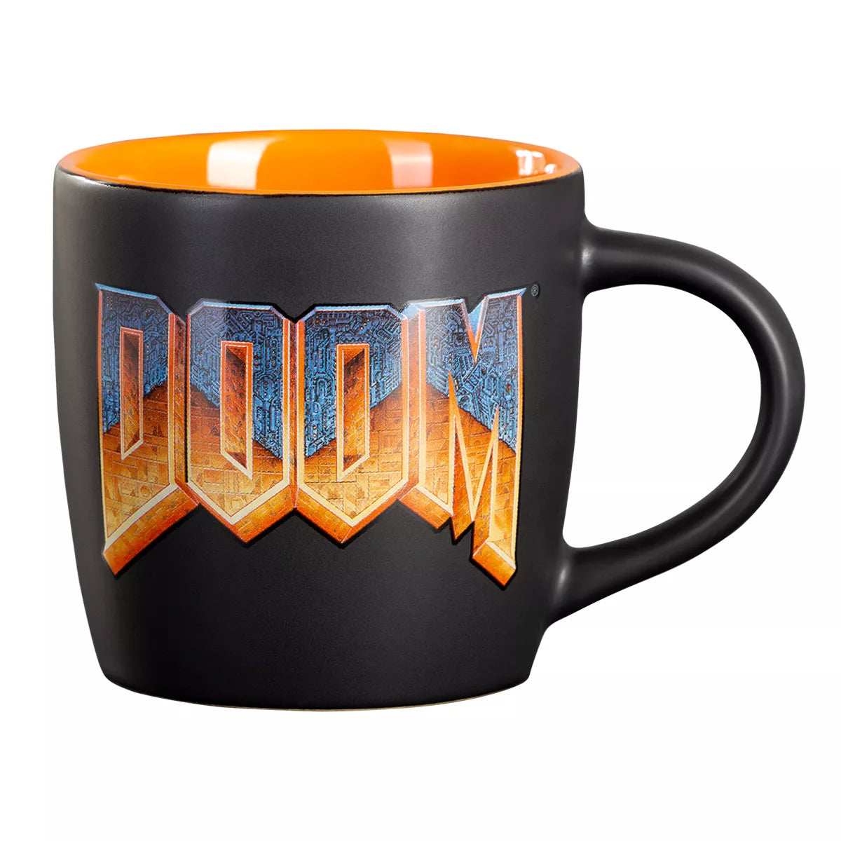 DOOM Classic Logo Two Color Mug – Bethesda International Gear Store